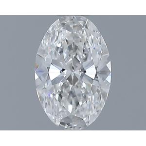 Oval 0.37 carat E SI1 Photo