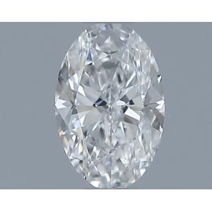 Oval 0.30 carat F SI1 Photo