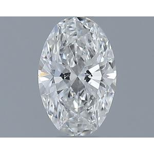 Oval 0.32 carat F SI1 Photo