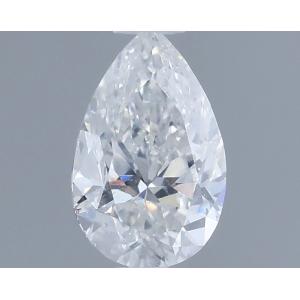Pear 0.38 carat F SI2 Photo