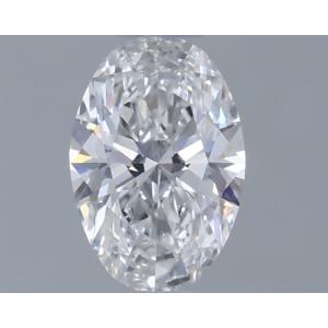 Oval 0.30 carat F VS2 Photo