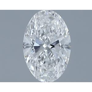 Oval 0.40 carat F VS2 Photo