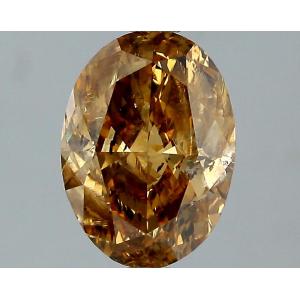Oval 1.08 carat Brown  Photo