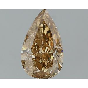 Pear 1.02 carat Brown  Photo