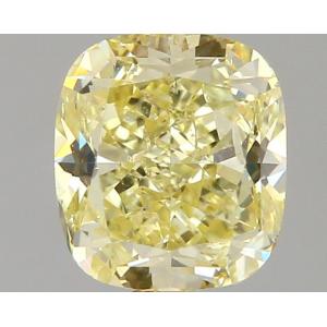 Cushion 0.56 carat Yellow SI2 Photo