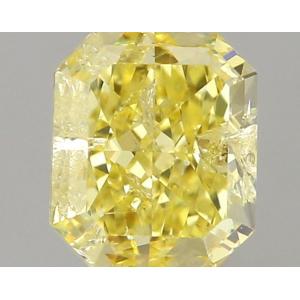 Radiant 0.54 carat Yellow  Photo