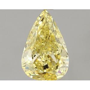 Pear 0.39 carat Yellow I1 Photo
