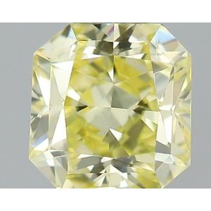 Radiant 0.21 carat Yellow VVS1 Photo