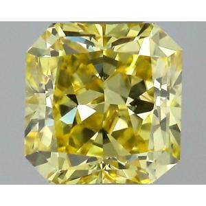 Radiant 0.27 carat Yellow VS1 Photo