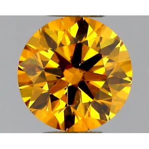 Round 0.33 carat Yellow SI1 Photo