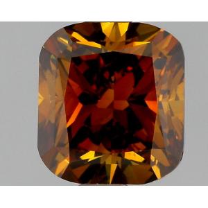 Cushion 0.87 carat Brown I1 Photo