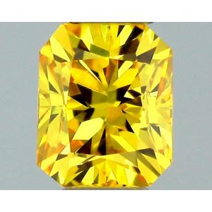 Radiant 0.19 carat Yellow SI1 Photo