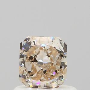 Radiant 0.55 carat Brown I1 Photo