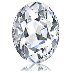 Oval 0.55 carat G VVS1 Photo