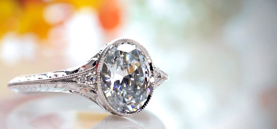 Custom Jewelry Engagement and Wedding Rings