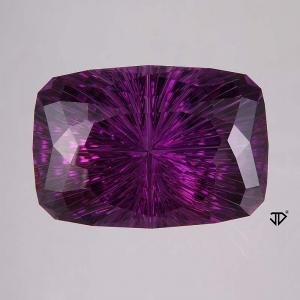 Amethyst Cushion 124.86 carat Purple Photo