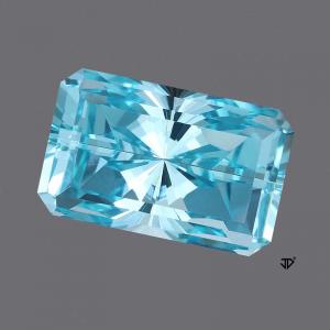 Aquamarine Radiant 23.35 carat Blue Photo