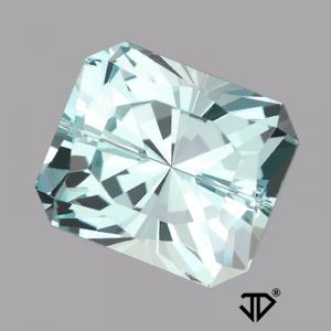 Aquamarine Radiant 3.62 carat Green Photo