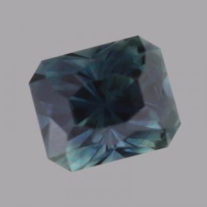 Sapphire Radiant 0.63 carat Blue Photo