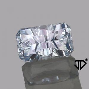Sapphire Radiant 0.45 carat Blue Photo