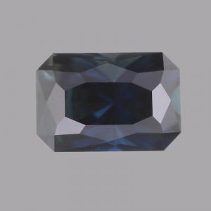 Sapphire Radiant 0.60 carat Blue Photo
