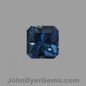 Sapphire Square 0.61 carat Blue Photo