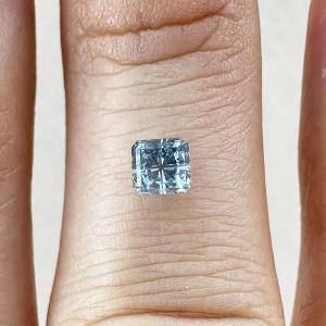 Sapphire Square 0.69 carat Blue Photo