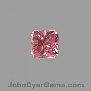 Sapphire Square 0.68 carat Pink Photo