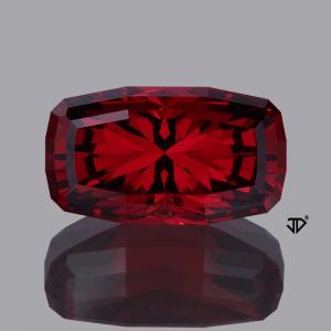 Garnet Cushion 7.21 carat Red Photo