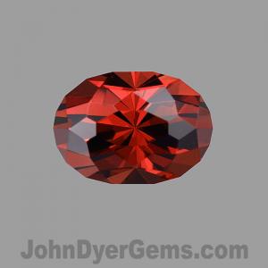 Garnet Oval 4.44 carat Red Photo