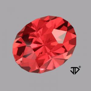 Garnet Oval 2.15 carat Red Photo