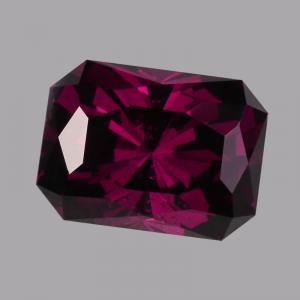 Garnet Radiant 4.93 carat Purple Photo