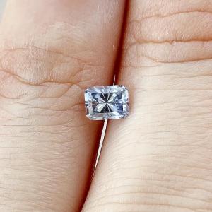 Sapphire Radiant 0.76 carat Purple Photo