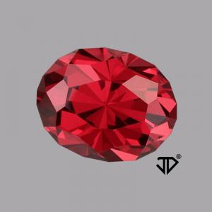 Garnet Oval 3.20 carat Red Photo