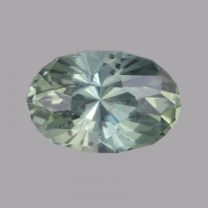 Sapphire Oval 0.50 carat Green Photo