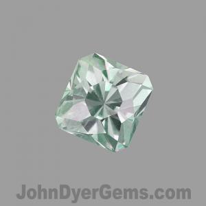 Sapphire Square 0.92 carat Green Photo