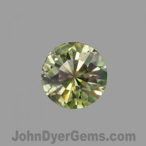 Sapphire Round 0.99 carat Green Photo