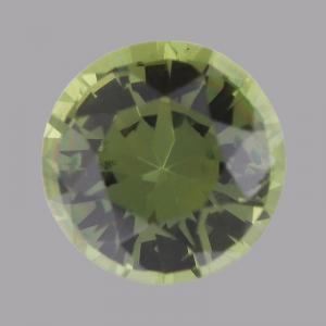 Sapphire Round 0.30 carat Green Photo
