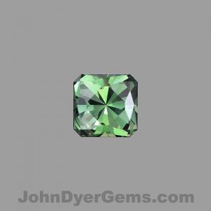 Sapphire Square 0.63 carat Green Photo