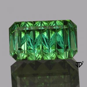Tourmaline Radiant 3.11 carat Green Photo