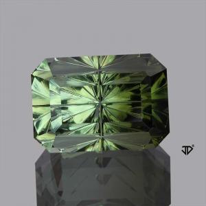 Tourmaline Radiant 5.85 carat Green Photo