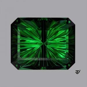 Tourmaline Radiant 11.27 carat Green Photo