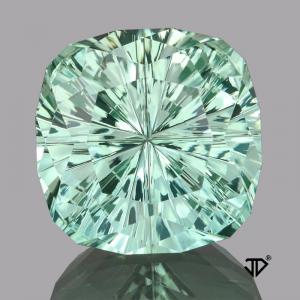 Tourmaline Cushion 17.18 carat Green Photo
