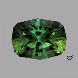 Tourmaline Cushion 2.84 carat Green Photo