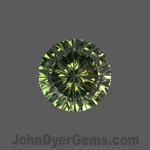 Tourmaline Round 3.46 carat Green Photo