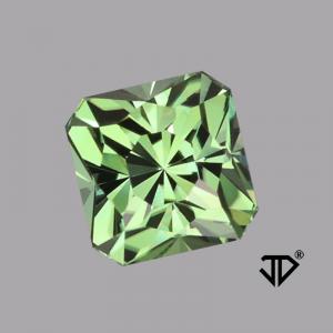 Tourmaline Square 2.34 carat Green Photo