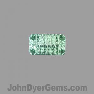 Tourmaline Radiant 4.10 carat Green Photo