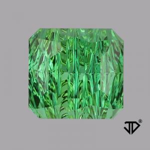 Tourmaline Radiant 2.96 carat Green Photo