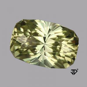 Tourmaline Cushion 3.07 carat Green Photo