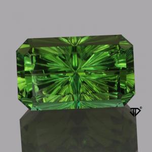 Tourmaline Radiant 11.12 carat Green Photo